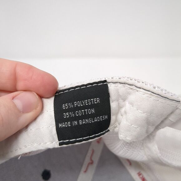 Kimes Ranch Snapback Mesh Back Trucker Hat Gray OSFA Embroidered - Picture 10 of 10